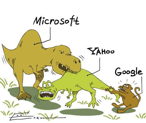 Tous les outils de recherche. Microsoft_yahoo_google_humour